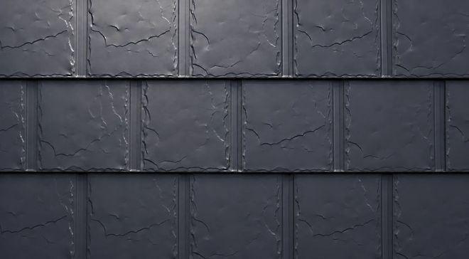 Interlock aluminum metal shingle roofing